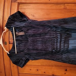 Dark Turquoise and Black Career Dress size 12